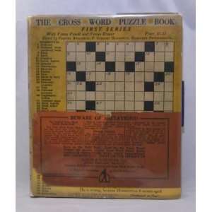 Cross Word Puzzle Book ( First Series) Prosper; Hartswick, F.Gregory 