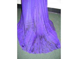 VERA WANG Purple Silk Long Gown Dress 4 NWT GORGEOUS  