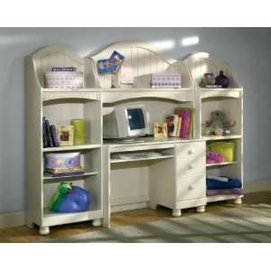 Desk w/ Hutch & Bookcase (B213 20R)