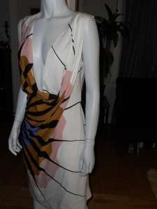   Furstenberg ADALVINO Silk Dress with Cami Paper Sun 2 US / 6 UK  