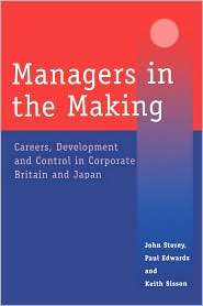 Managers In The Making, Vol. 1, (0761955429), Paul Edwards, Textbooks 