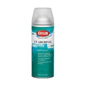  Krylon UV Archival Varnish Aerosol Spray 11 Ounces Satin 