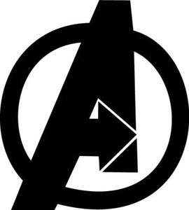 Avengers Logo Vinyl Sticker Decal Marvel Iron Man Choose Size And 