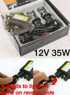 H4 3 6000K 35W Bi Xenon HID Hi/Low Conversion Slim Kit  