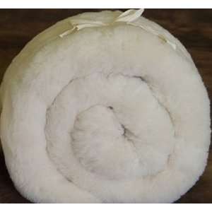  Organic Cotton Fleece Mattress Topper