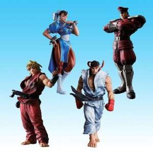   Street Fighter IV 4 figure gashapon (Case of 9) Toys & Games