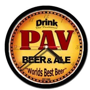  PAV beer and ale cerveza wall clock 