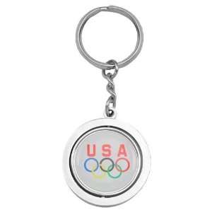  USA Olympic Team Spinner Keychain