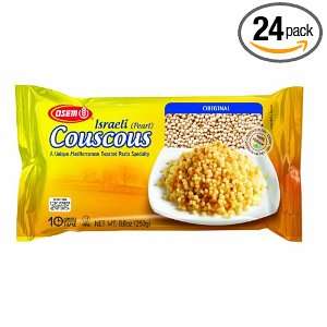 Osem Israeli (Pearl) Couscous Tri Color Bag, 8.8 Ounce (Pack of 24 