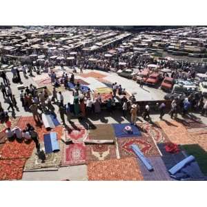 Carpet Area, Main Market, Tashkent, Uzbekistan, Central Asia Stretched 