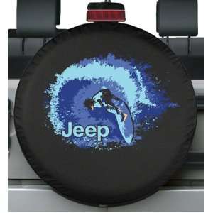  29 30 Premium Jeep Tire Cover   Surfer Design   Fits Jeep 