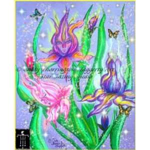  Spirit of the Iris by Cindy Thorrington Haggerty 8x10 