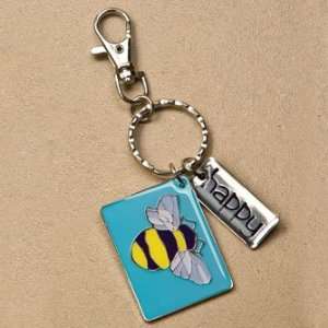  Demdaco Bee Happy Keychain