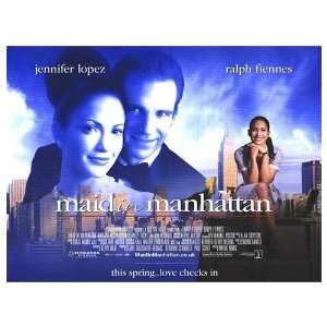  Maid In Manhattan Original Movie Poster, 40 x 30 (2002 