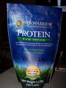 Sun Warrior Protein Powder  Vanilla  