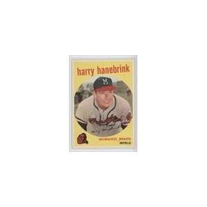  1959 Topps #322A   Harry Hanebrink (with Traded Line 