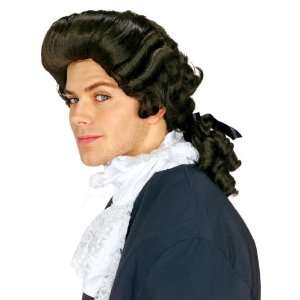  Adult Deluxe Brown Colonial Man Wig 