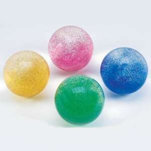  GLITTER HI BOUNCE WATER BALL   Size 55mm (1 Dozen) 12 