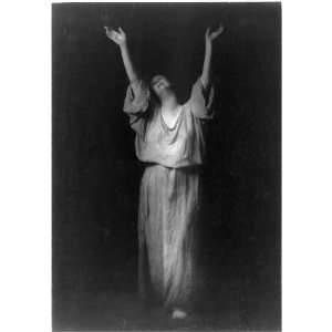  Isadora Duncan,Ave Maria,Arnold Genthe