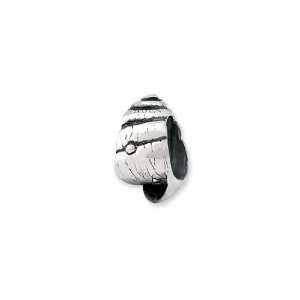 Conch Shell Charm in Silver for Pandora and most 3mm 