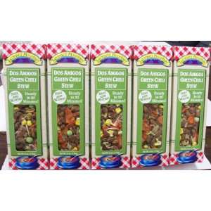 Dos Amigos Green Chili Stew   5 Boxes  Grocery & Gourmet 