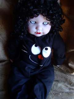 Custom Gravebabies Horror Art Vampire Halloween Doll  