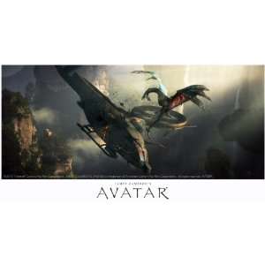    Avatar Banshee Attack Limited Edition Art Paper 