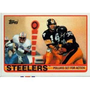  1989 Topps #314 Steelers Team TL / Frank Pollard 