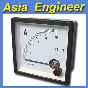 High Quality Analog AMP Current Panel Meter DC 10A  