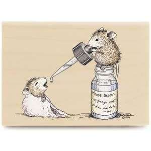  Mouse Drops   Rubber Stamps Arts, Crafts & Sewing