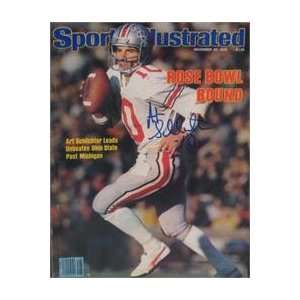 Art Schlichter autographed Sports Illustrated Magazine (Ohio State)