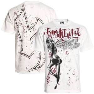  Hostility White Dark Angel T shirt