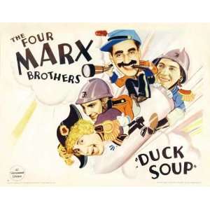   Half Sheet B 22x28 Groucho Marx Chico Marx Harpo Marx