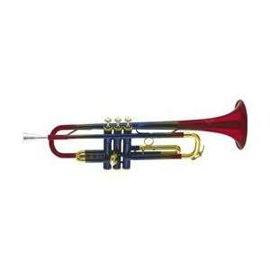 Amati Atr 213 Rainbow Series Bb Student Trumpet Atr 213Rebez Oa Red 