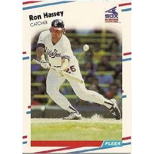  1988 Fleer #399 Ron Hassey