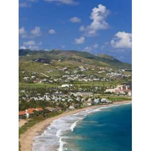 Elevated View over Frigate Bay and Frigate Beach North, St. Kitts 