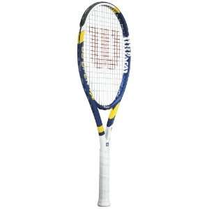 Wilson 2012 US Open Tennis Racquet   Blue/Yellow/White 
