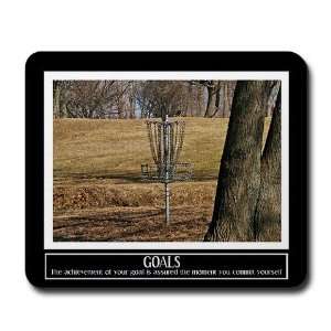 Disc Golf Motivational Sports Mousepad by 