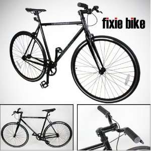   Bike Single Speed Riser Bar Fixie Road Bike Track Bicycle Sports