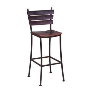  2 Day Designs 4087 007 Stave Back Bar Stool