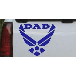   13.2in    Air Force Dad Military Car Window Wall Laptop Decal Sticker