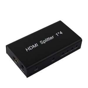  GTMax HDMI Splitter 1x4 Ports 4 Port 1080P v1.3 HDTV 3D HD 