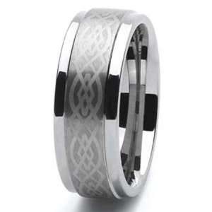  Ashleys Jewelry 9mm Tungsten Ring with Laser Engraving 10 