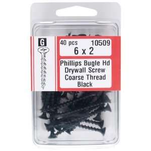  Midwest Phillips Bugle Coarse Drywall Screw, 6 x 2