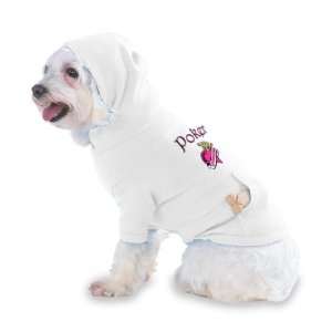  Poker Princess Hooded T Shirt for Dog or Cat X Small (XS 