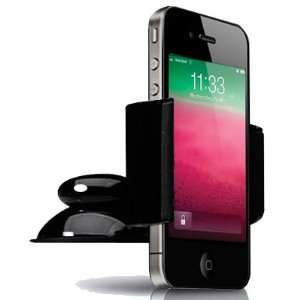 Koomus Dashboard iPhone Car Mount Holder in Black for iPhone 4S 4 3GS 