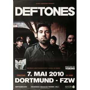  Deftones   Daimond Eyes 2010   CONCERT   POSTER from 