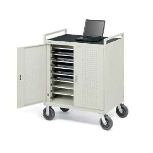  18 UNIT LAPTOP CART W/ELECT UNITS IN FRO Electronics
