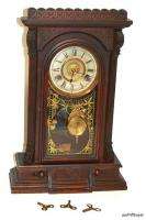 New Haven Clock Co. 8 DAY No. 512 Mantel Clock NR  