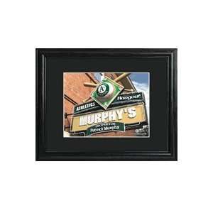  Oakland Athletics Personalized MLB Pub Sign with Wood 